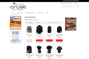 Crust Online Ordering System